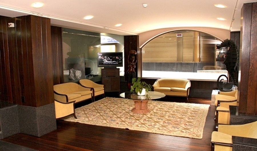 Luso Brasileiro Hotel โปโว เดอ วาร์ซิม ภายใน รูปภาพ